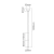 Lampa wisząca nowoczesna Slimi S nero/rose gold OR80827 - Open Design Highlights